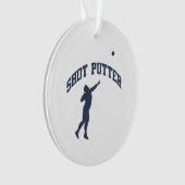Shot Putter Ornament (voorkant)
