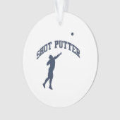 Shot Putter Ornament (voorkant)