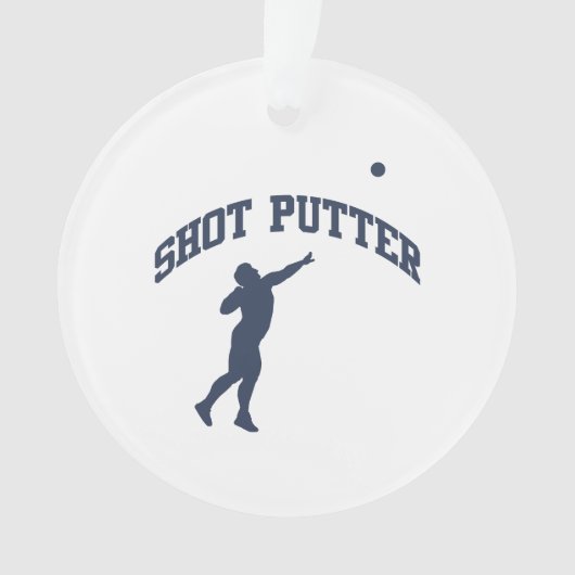 Shot Putter Ornament (voorkant)