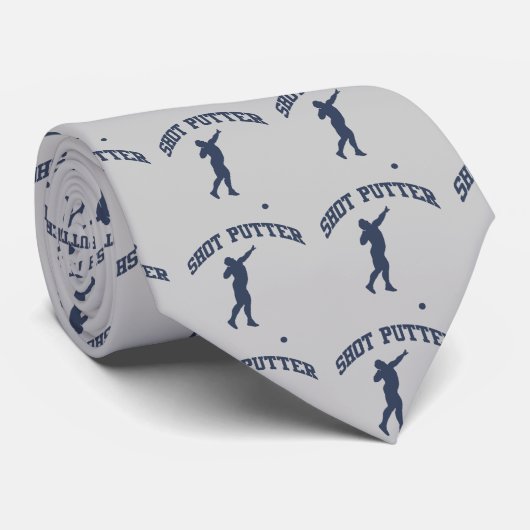 Shot Putter Stropdas (Opgerold)