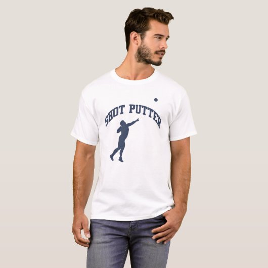 Shot Putter T-shirt (Voorkant volledig)