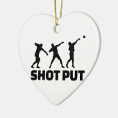 Shot shot keramisch ornament (Links)