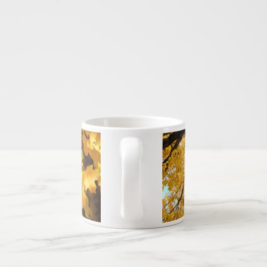 Shot Shot Shot Espresso-mokken aangepast najaar bl Espresso Kop (Achterkant)