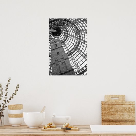 Shot Tower Poster (Keuken)