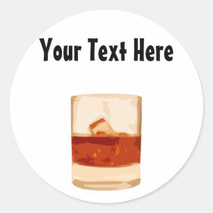  Shot Tumbler Glass Sticker