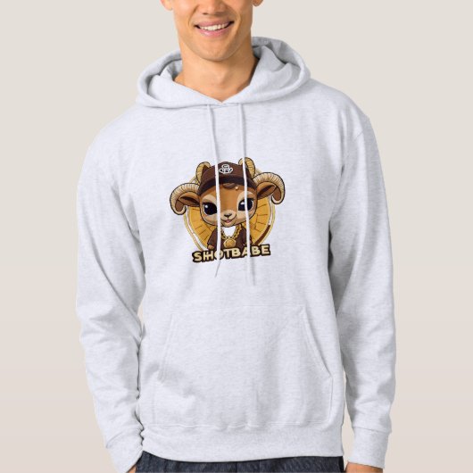 ShotBaeB Classic Ash Hoodie (Voorkant)