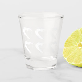 Shotglas Maan Hart  Shot Glas