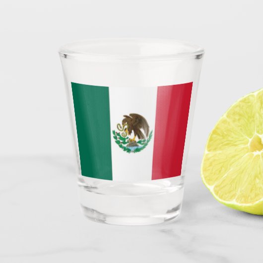 Shotglas Mexico Shot Glas (Voorkant)