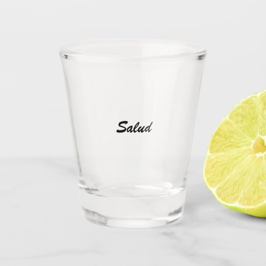 Shotglas - Salud Shot Glas (Voorkant)