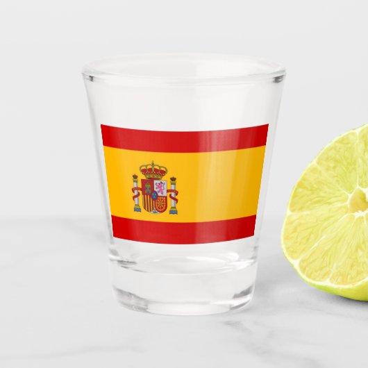 Shotglas Spanje Shot Glas (Voorkant)