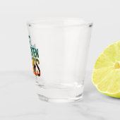 Shotglas St. Maarten sfeer Caraïbisch eiland Shot Glas (Rechts)