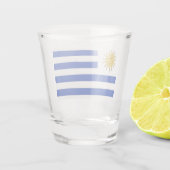 Shotglas Uruguay Shot Glas (Achterkant)