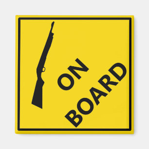 Shotgun aan boord magneet