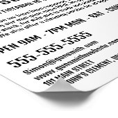 Shotgun Design, Gunsmith, Gunstore Adverteren Poster (Hoek)