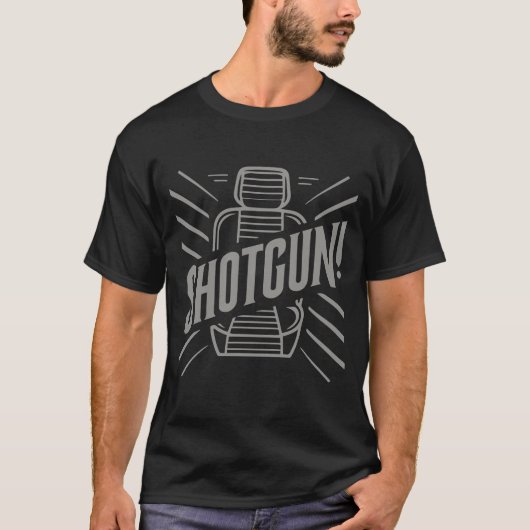 Shotgun! Road Trip T-shirt (Voorkant)