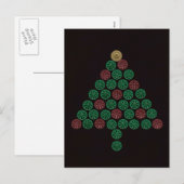 Shotgun Shell Kerstboom Feestdagenkaart (Voorkant / Achterkant)