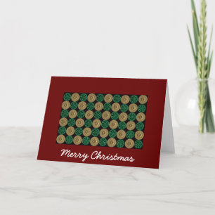 shotgun shell kerstkaart feestdagen kaart