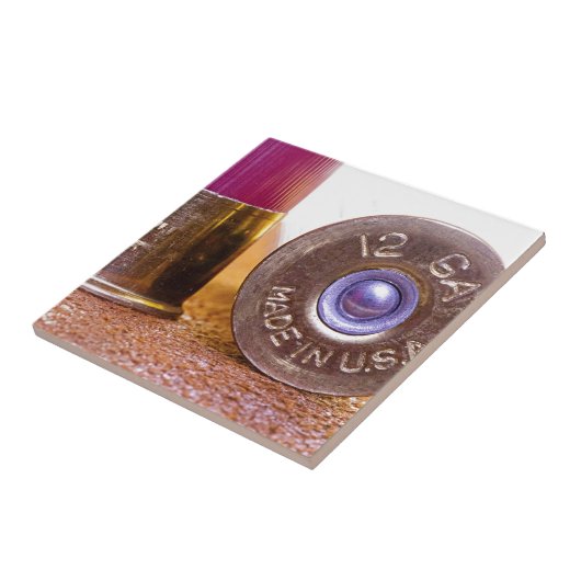 Shotgun Shell Tegeltje (Zijkant)