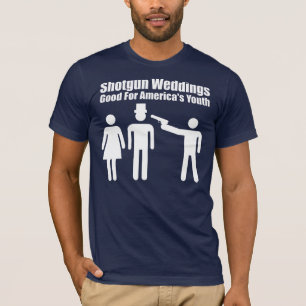 Shotgun Wedding, wit T-shirt