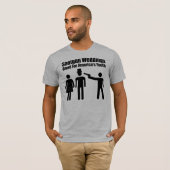 Shotgun Wedding, zwart T-shirt (Voorkant volledig)