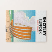Shotley Suffolk strand reisposter Legpuzzel (Horizontaal)