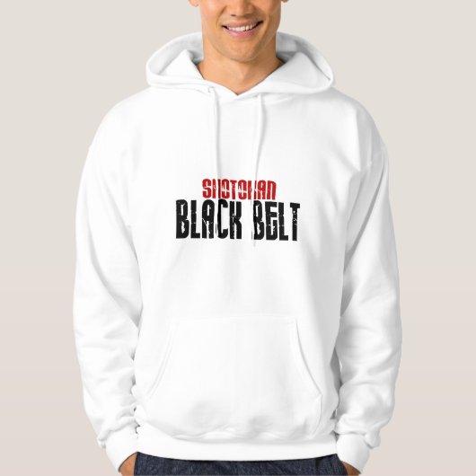 Shotokan Black Belt Karate Hoodie (Voorkant)