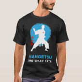 Shotokan Hangetsu Kata Stance - Karate Art T-Shirt (Voorkant)