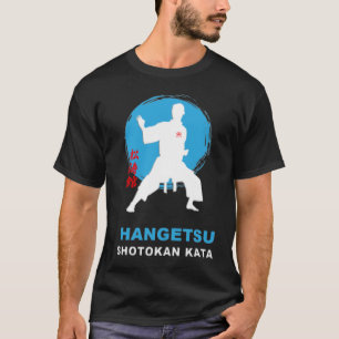 Shotokan Hangetsu Kata Stance - Karate Art T-Shirt