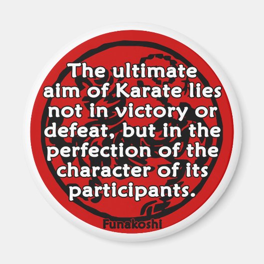 Shotokan - het ultieme doel magneet (Voorkant)