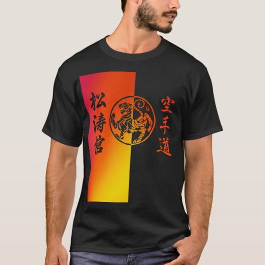 Shotokan Kanji Colors - Karate Art T-Shirt (Voorkant)