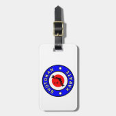 Shotokan Karate Bagagelabel (Voorkant verticaal)
