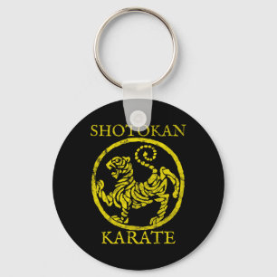 Shotokan Karate  Distressed Karate Gi Logo Sleutelhanger