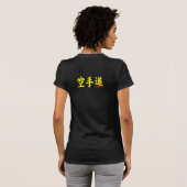 Shotokan Karate Do T-shirt Training for Woman (Achterkant volledig)