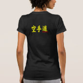 Shotokan Karate Do T-shirt Training for Woman (Achterkant)