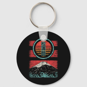 Shotokan Karate Kanji Retro 80s Stijl Sleutelhanger