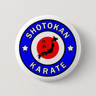 Shotokan Karate-knop Ronde Button 5,7 Cm