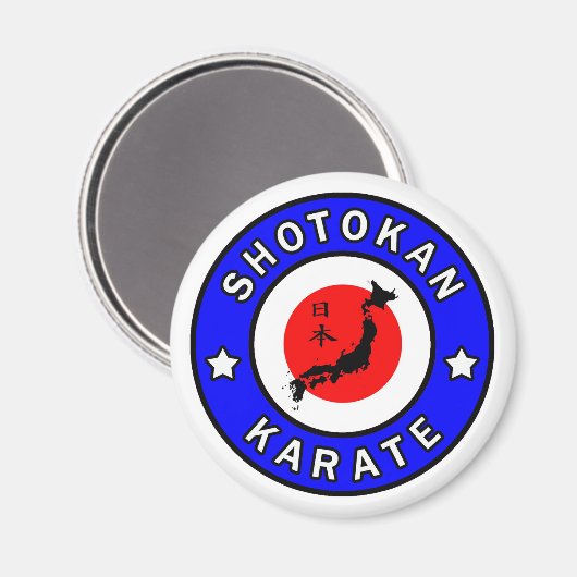 Shotokan Karate Magneet (Voorkant / Achterkant)