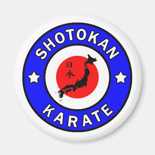 Shotokan Karate Magneet (Voorkant)