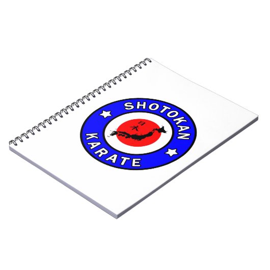 Shotokan Karate Notitieboek (Linkerzijde)