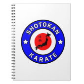 Shotokan Karate Notitieboek (Voorkant)