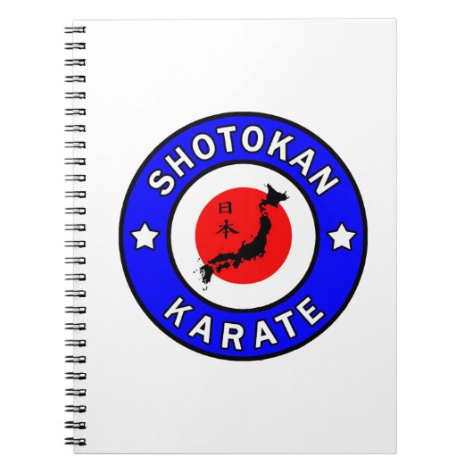 Shotokan Karate Notitieboek (Voorkant)