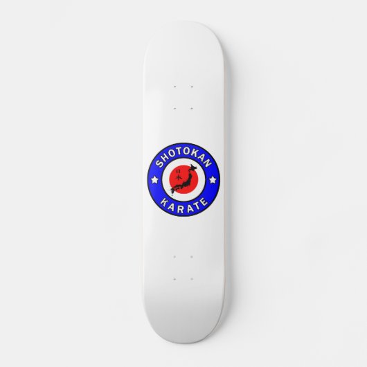 Shotokan Karate Persoonlijk Skateboard (Voorkant)