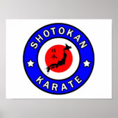 Shotokan Karate Poster (Voorkant)
