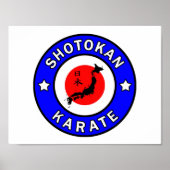 Shotokan Karate Poster (Voorkant)