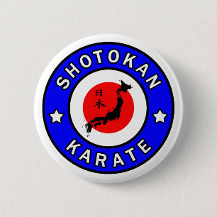 Shotokan Karate Ronde Button 5,7 Cm