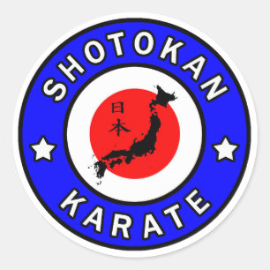 Shotokan Karate Ronde Sticker