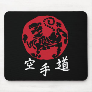 Shotokan Karate Rood Vechtsporten Taekwondo Zwart Muismat