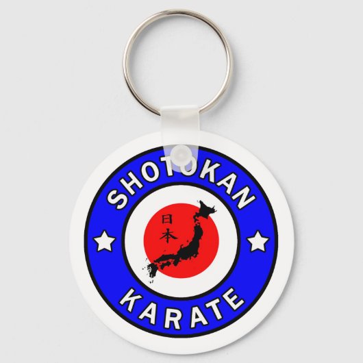 Shotokan Karate sleutelhanger (Voorkant)