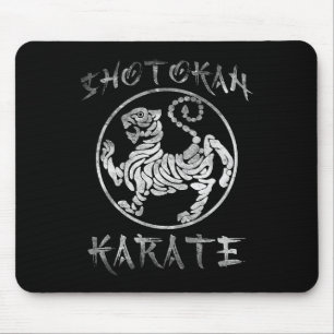 Shotokan Karate Symbool Tiger Dojo Training Kanji  Muismat