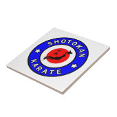 Shotokan Karate Tegeltje (Zijkant)